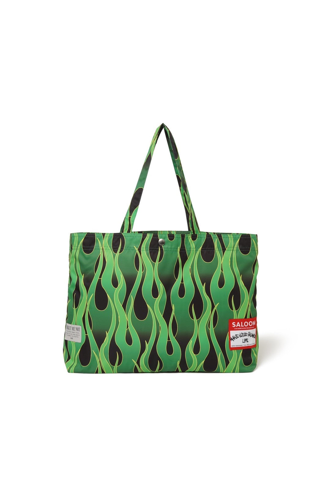 MAYO × SALOOM Fire Patterned Sauna Bag GREEN