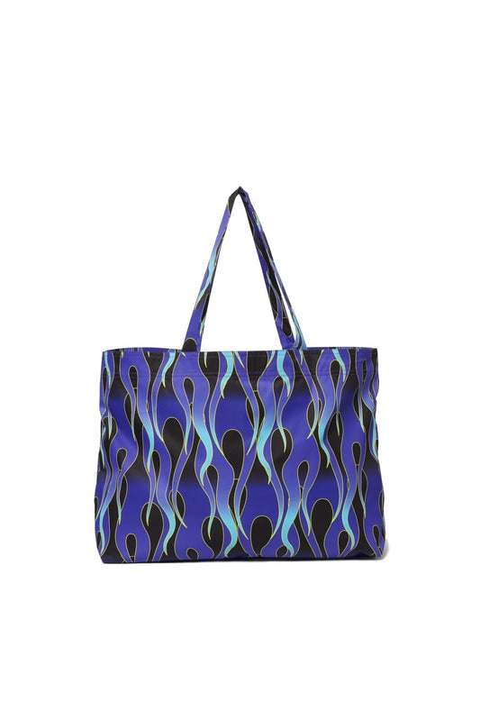 MAYO × SALOOM Fire Patterned Sauna Bag BLUE