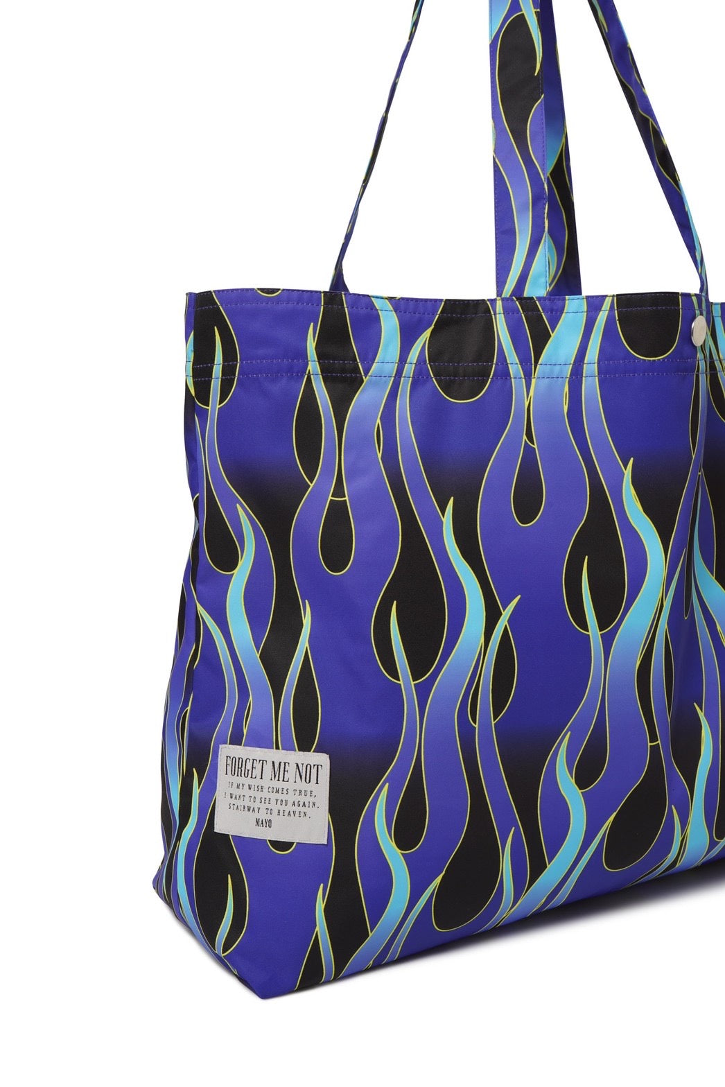 MAYO × SALOOM Fire Patterned Sauna Bag BLUE