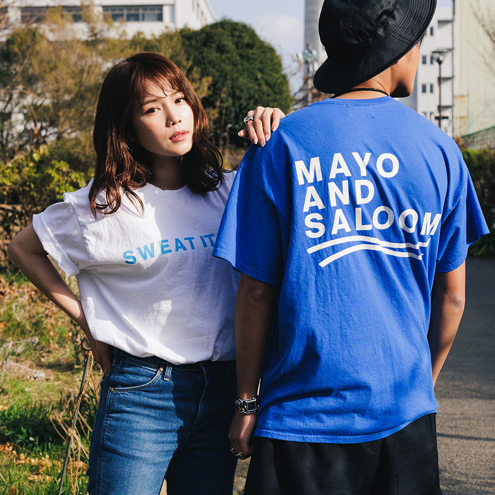 SALOOM × MAYO SWET IT OUT Tee - White