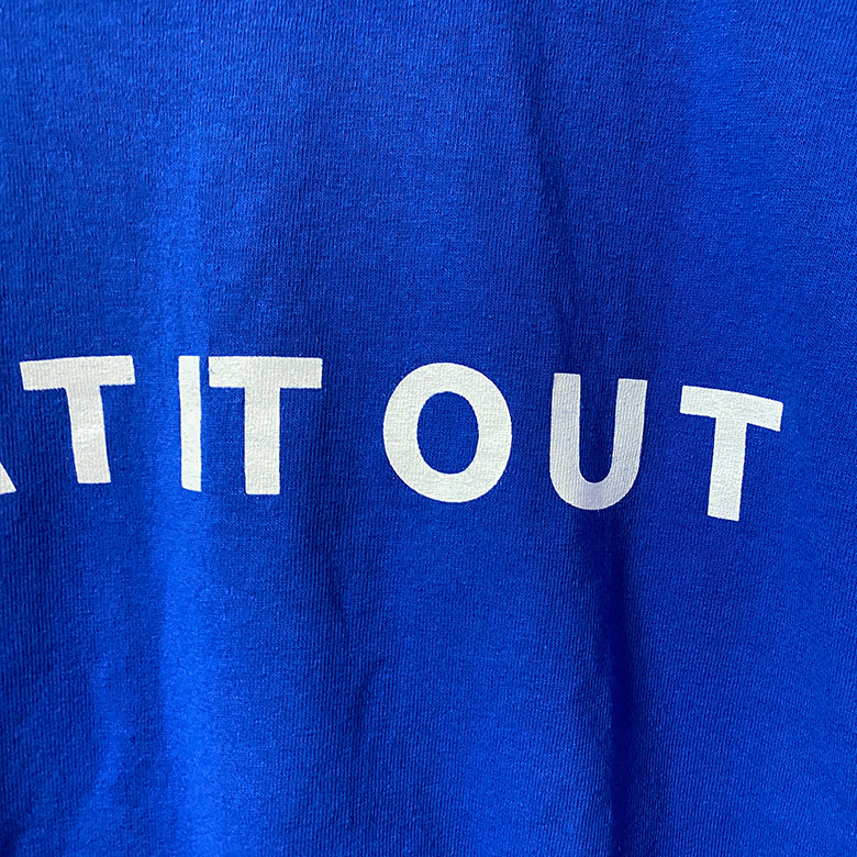 SALOOM × MAYO SWET IT OUT Tee - Blue